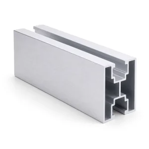Anodized Solar Panel Mounting Rails Wind Load 40 m/s Snow Load 70 kg/m² for Solar Carport Mounting