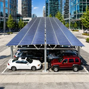 Anti-Backflow Drip Edge Zn-Al-Mg Waterproof Home Solar Carport Mounting Bracket