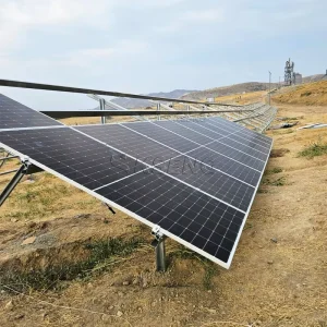 Anti Rust Zn Al Mg Solar Panel Ground Mounts Racks Wind Resistant