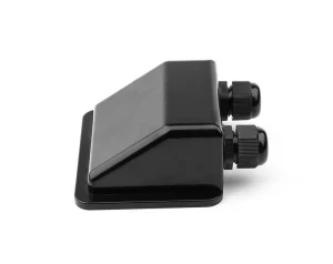 Anti UV ABS RV Solar Mounts Cable Entry Box Solar Panel Cable Gland Solar Accessories Waterproof Double Entry Wire Housing