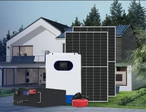 Argentina Residential Solar Power System Complete Set with MPPT Inverter and Battery for Whole-House Use