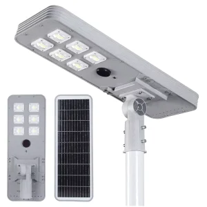 Auto-Dimming All-in-One Solar LED Street Light, IP65 Waterproof Outdoor Solar Garden Light
