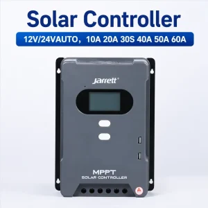 Auto MPPT Solar Charge Controller 12V/24V 10A/20A/30A/40A/50A/60A with LCD Display