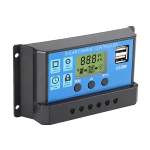 Automatic 12V 24V 36V 48V 10A Micro PMW Solar Charge Controller with Easy Setting and Installation