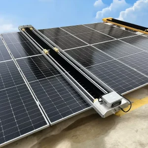 Automatic Dry-Cleaning High-Pressure Solar Panel Cleaning Robot with Aluminum Alloy for Rooftop Power Station