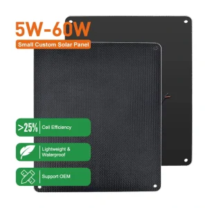 BC Cell Full Black Solar Panel 5W 10W 15W 20W 30W for Traffic Signals
