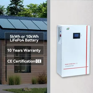 BG01 Wall mounted 25.6v 51.2v 5kwh 10kwh 15kwh 100Ah 200Ah 300AH Lifepo4 Battery Solar Power Home Energy Storage System