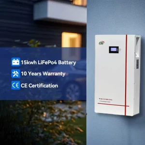 BG03 Split Wall-Mounted LiFePO4 Solar off Grid BMS Enabled 5/10/15kWh 100/200/300Ah Home Energy Storage Battery System