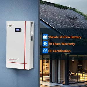 BG03 Wall-Mounted 15kWh 300Ah LiFePO4 Solar Home Energy Storage Battery System