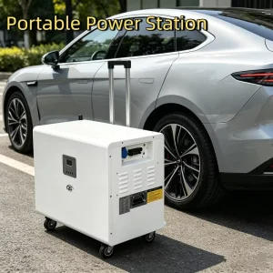 BH-16KWH 51.2V 12kw LiFePO4 All in One Solar Powered EV Station Off-grid Mobile Power CAN Communication for Cars