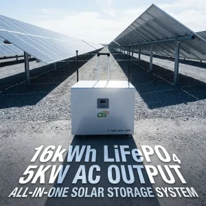 BH-8KWH Portable All-in-One Outdoor Mobile Power Station & Home Energy Storage LiFePO4 Battery Solar Inverter CAN Communication
