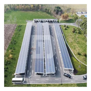 BIPV Steel Solar Panel Mounting System with Solar Tracking
