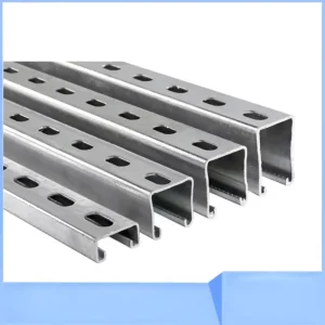 BIPV Waterproof Aluminum M-Type-Backed Carport Guide Rail