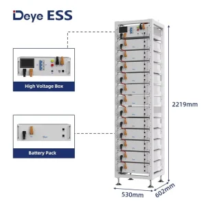 BOS-G High Voltage ESS LiFePO4 Battery Pack Container 20kWh 30kWh 50Kwh 60kWh With BMS For Energy Storage System