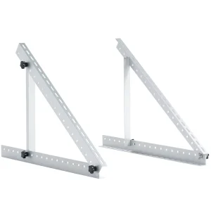 Balcony Aluminum Tripod Structure Flat Roof Solar Panel Adjustable Triangle Mounting System Bracket