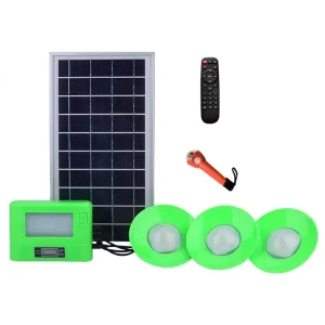 Base 100 Solar Lighting System for Remote Areas PaygOps Enabled