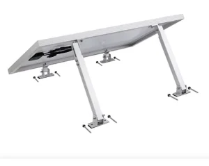 Best Selling Aluminum Solar Panel Brackets Adjustable Angle Front Leg Rear Leg Flat Roof Tilt Mount Solar Mounting System
