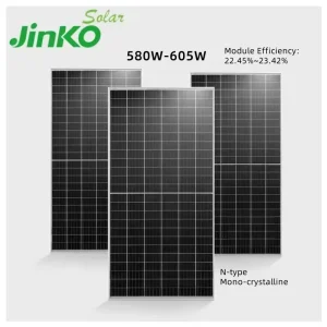 Bifacial 580W 585W 590W Double Glass Solar Panel for Home Energy Storage Power System