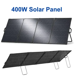 Bifacial Foldable Solar Panel 100W 110W 200W 300W 400W Folding PV Panel 28% High Efficiency for Outdoor RV