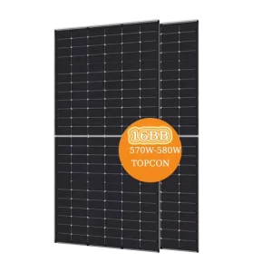 Bifacial Half Cell N Type Solar Panel 570W 48V 585W JX570M in Turkey