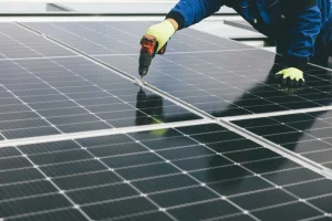 Bifacial N Type Solar Panel Full-Screen Double Glass PV Module 620W Lower Attenuation TOPCon Technology