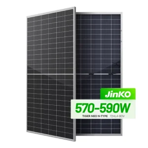 Bifacial Solar Panel 570W 580W 585W 590W N Type PV Module EU Stock