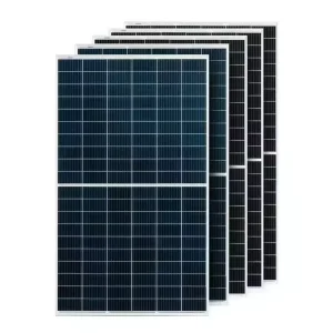 Bifacial Solar Panel De Customized Watts Monocrystalline Panel Solares Para Casa Home Complete Kit