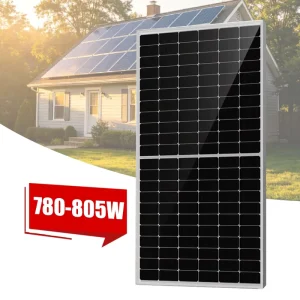 Bifacial Solar Panel Orignal 800w Efficiency Monocrystalline Solar Panels N-type for Home