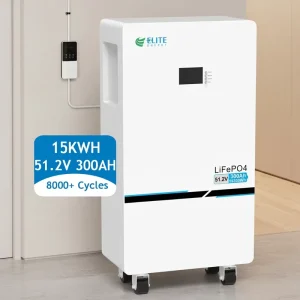 Big Capacity 51.2V 48V 300Ah Home Energy Storage System Solar LiFePO4 Battery 15Kwh Vertical Lithium Ion Batteries Pack
