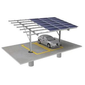 Bilateral Unilateral Photovoltaic Solar Mounting System Ground Mount Panel Carport Structure