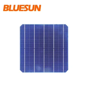 Bluesun Mono Solar Cells Monocrystalline Solar Cell 156×156 with Multi Junction Solar Cell
