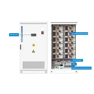 BoostESS Power Hybrid Inverter LiFePO4 105kW 241kWh Industrial Commercial Energy Storage System Solar Power IP54 Protection Air