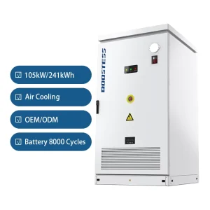 BoostEss-105kw-241kwh 241kWh Hybrid Grid Solar System Lithium Ion Battery Inverter IP54 CAN Air Cooling