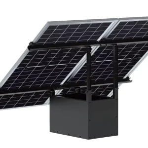 Box-Type Ballasted Solar Mounting System for Flat Roofs and Ground Systems