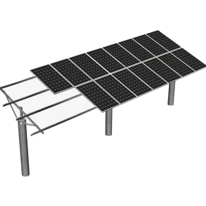 C-Profile Zn-Al-Mg Coated Steel PV Solar Panel Mounting Support Bracket Customized