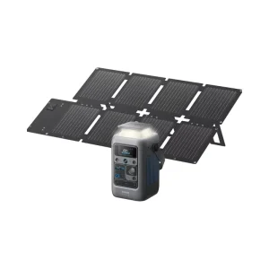 C300 60W Lithium Ion 288Wh Portable 300W Solar Generator Outdoor Pure Sine Wave with Remote Control