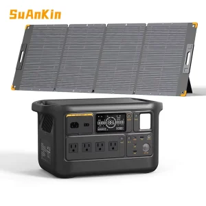 CE Certified 1500W Solar Generator LiFePO4 Battery 960Wh Portable Power Station for Home Backup Outdoor Camping