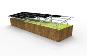 CE-Certified High-Strength Open-Field Solar Ground Mounting System