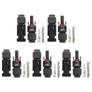 CE IP67防水30A DC 1000V 2.5平方毫米4平方毫米6平方毫米太阳能光伏系统用太阳能电缆连接器