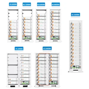 C&I ESS 40.96kWh 51.2kWh 61.44kWh 87.04kWh High-Voltage Modular Lithium-Ion Energy Storage System for Industrial Solar