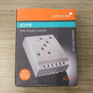 CML 5A 10A PWM Solar Charge Controller 12V 24V Auto IP22 Protection 1224W Max PV