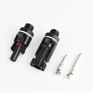 Cable Connector Wire Pins Solar Connector Panel Mount for Solar Powered System