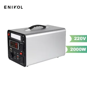 Camping Power Station 1500W 2000W Solar Portable Battery Outdoor Generator