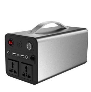 Camping Power Station 300W 90000mAh Pure Sine Wave AC Lithium Battery 110V 220V Solar Panel Flashlight Car Supply Generator