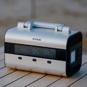 Camping Travel Rechargeable Backup Portable Solar Power Station 300W LiFePO4 Battery Emergency Solar Generator