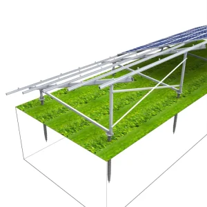 Carbon Steel Ground Solar Mounting Bracket System