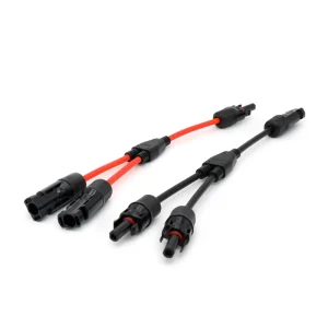 Certified Solar PV Branch Connectors 2 1 Y Type Male Female MC 30A 1000V Tinned Copper XLPO PPO Solar Power System Adapter
