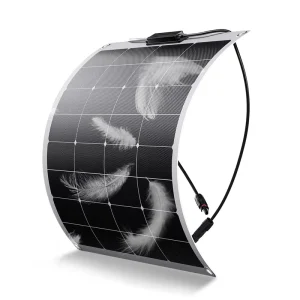 High Efficiency 23% Monocrystalline Silicon Solar Panel 100W Portable Foldable Black Customizable Dimensions 36-108