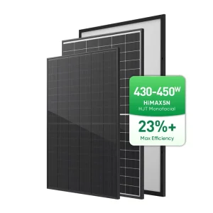 China TOPCon N-Type Photovoltaic Panel Module 420W 450W 108 Cells Full Black Solar PV Mono Panel