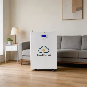 Cloud Storage Split Home Energy Storage LiFePO4 Battery 10kWh 300Ah BMS Solar Wall Mounted Stackable Off Grid Hybrid Grid